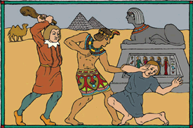 Moses Kills the Egyptian (Barbara Griffiths)