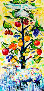 Tree of Life Bearing Fruit (Kathy A. Hauge)