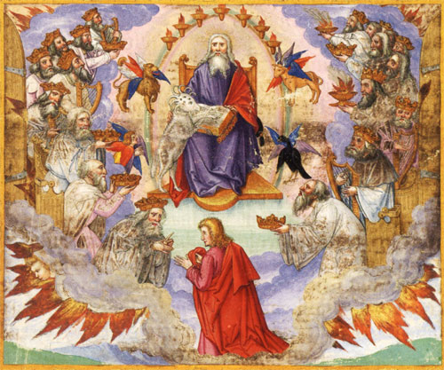 Himmelsvision des Johannes (John's Vision of Heaven) by Matthias Gerung