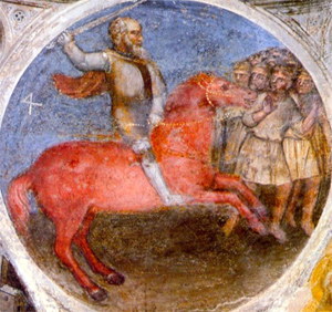 Red Horse by Giusto de Menabuoi (c. 1376)