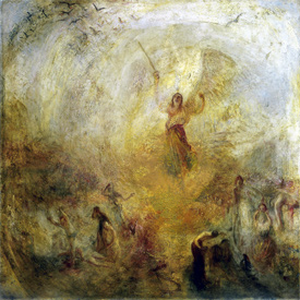 "The Angel Standing in the Sun" by J. M. W. Turner, 1856