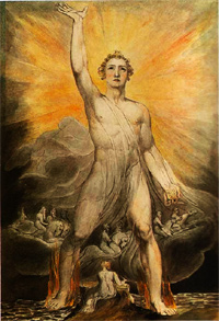 Angel of Revelation by William Blake