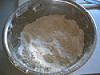 Biscuits: Butter mixed in well