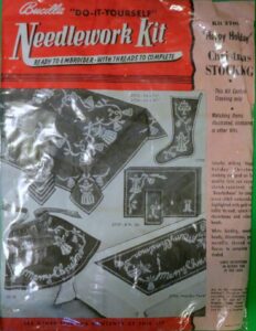 Bucilla Kit #2709 Happy Holiday Christmas Stocking