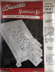 Bucilla Kit #2944 - Snowflake Napkins