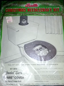 Bucilla Kit 3072 Jeweled Santa Spare Cover