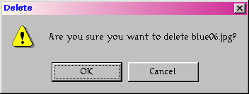 Delete Confirmation Dialog when Use Recycle Bin is off